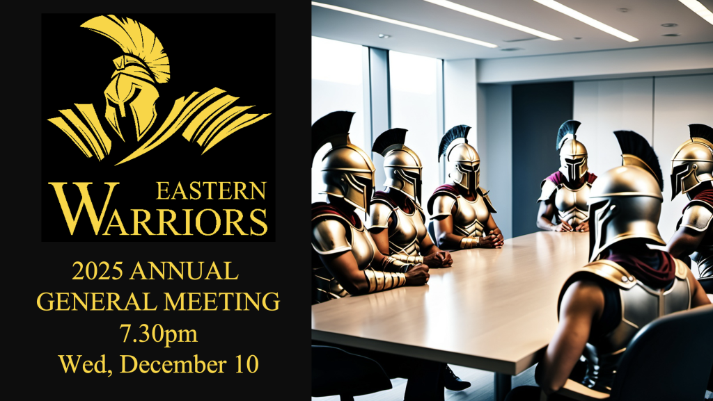 Eastern Warriors AGM 2025