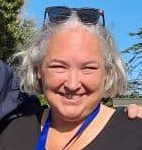 Sue Emery, coach of the Eastern Warriors Womens Non-Contact AFL Masters Football Team.