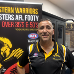 Theo Zaharopolous, Eastern Warriors Over 50s coach